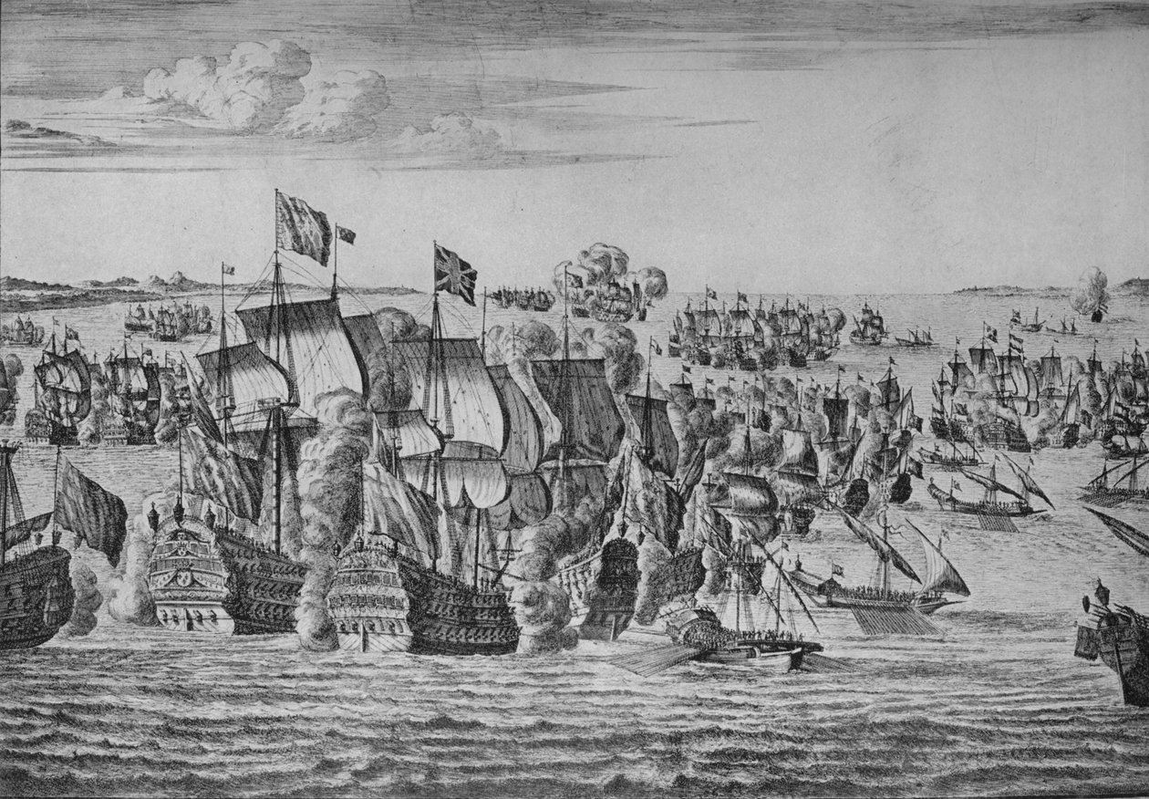 马拉加战役，c1704 作者 艾萨克·赛尔梅克