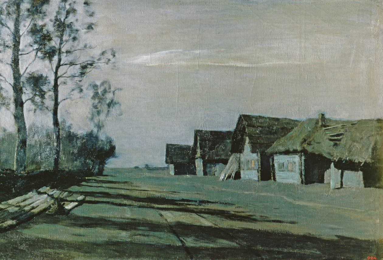 月光村，1897年 作者 艾萨克·伊里奇·列维坦