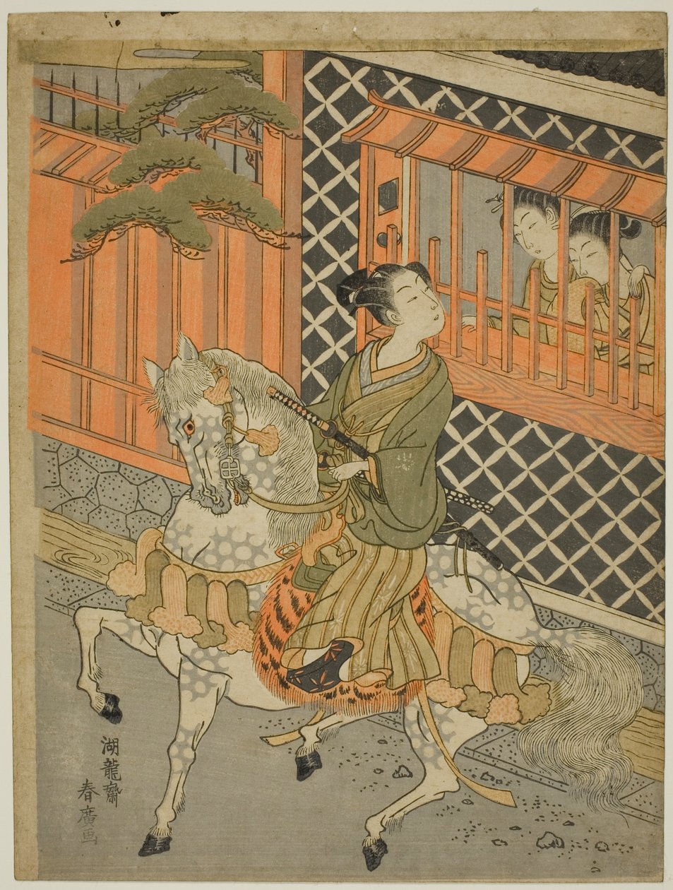 马背上的年轻武士 作者 oda田K
