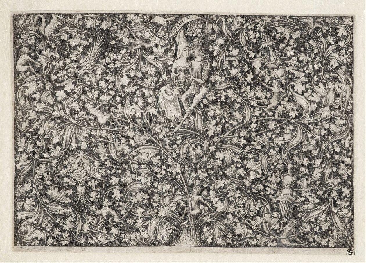 爱的花园 作者 以色列·范·麦肯纳姆（Israhel van Meckenem）