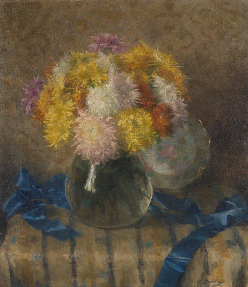 组织与菊花IIn 作者 伊凡娜·科比卡（Ivana Kobilca）
