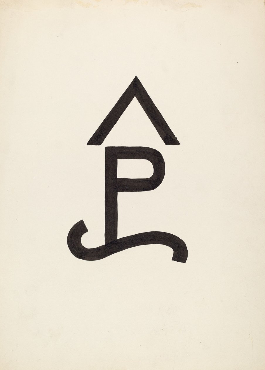 牛牌，约1936年。 作者 J·亨利·马利