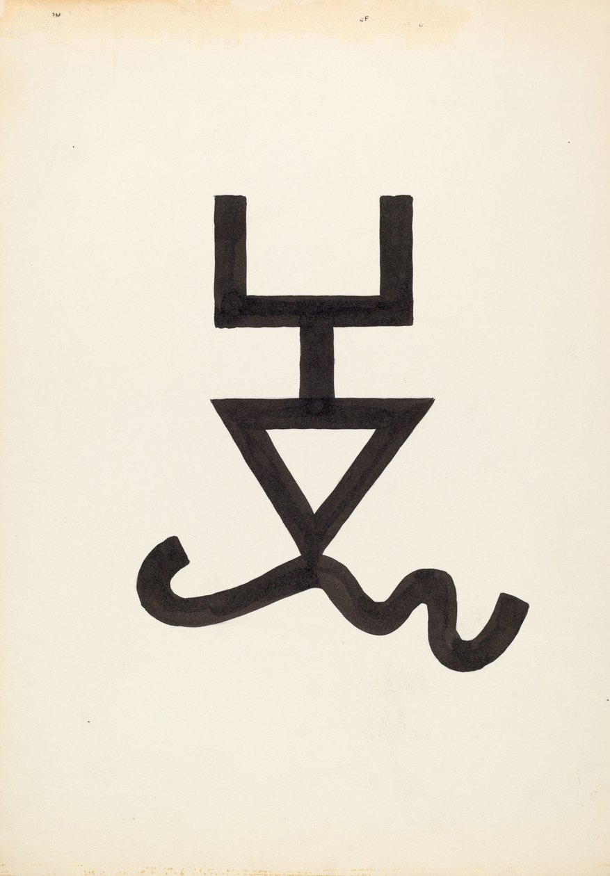 牛牌，约1936年。 作者 J·亨利·马利