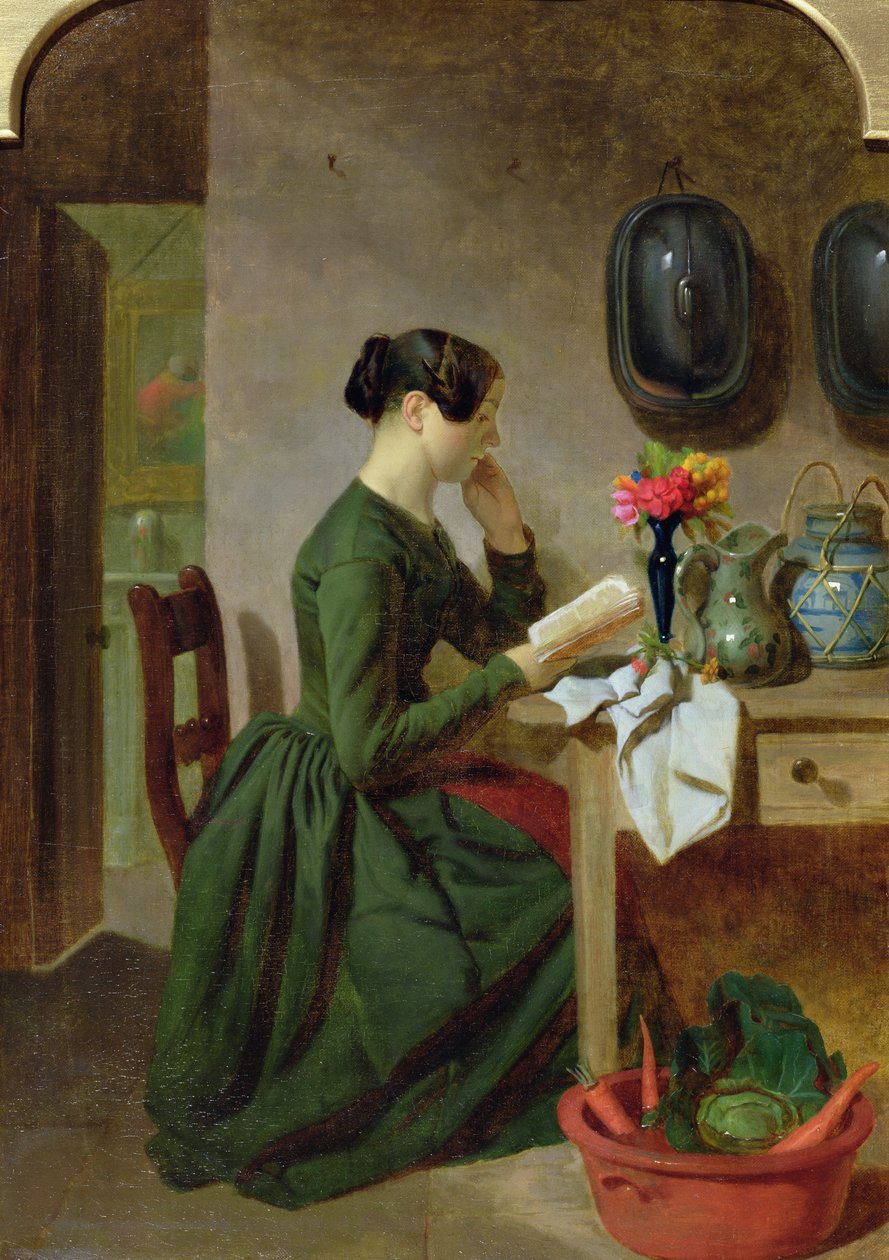 管家，c.1858 作者 戴维斯