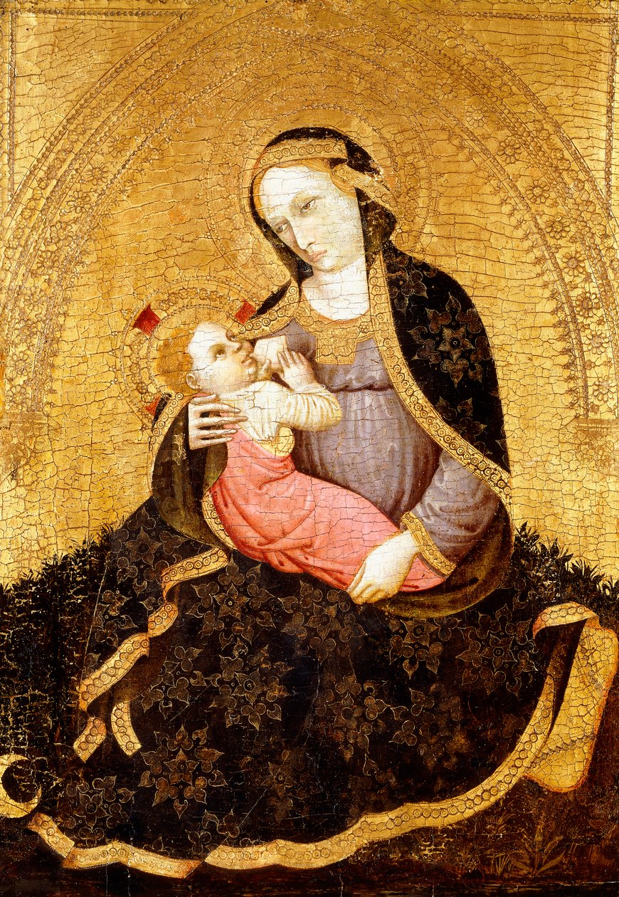 谦卑的圣母 作者 Jacobello del Fiore