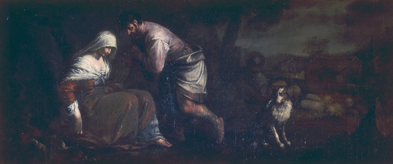 犹大和添马 作者 哈科波·巴萨诺（Jacopo Bassano）