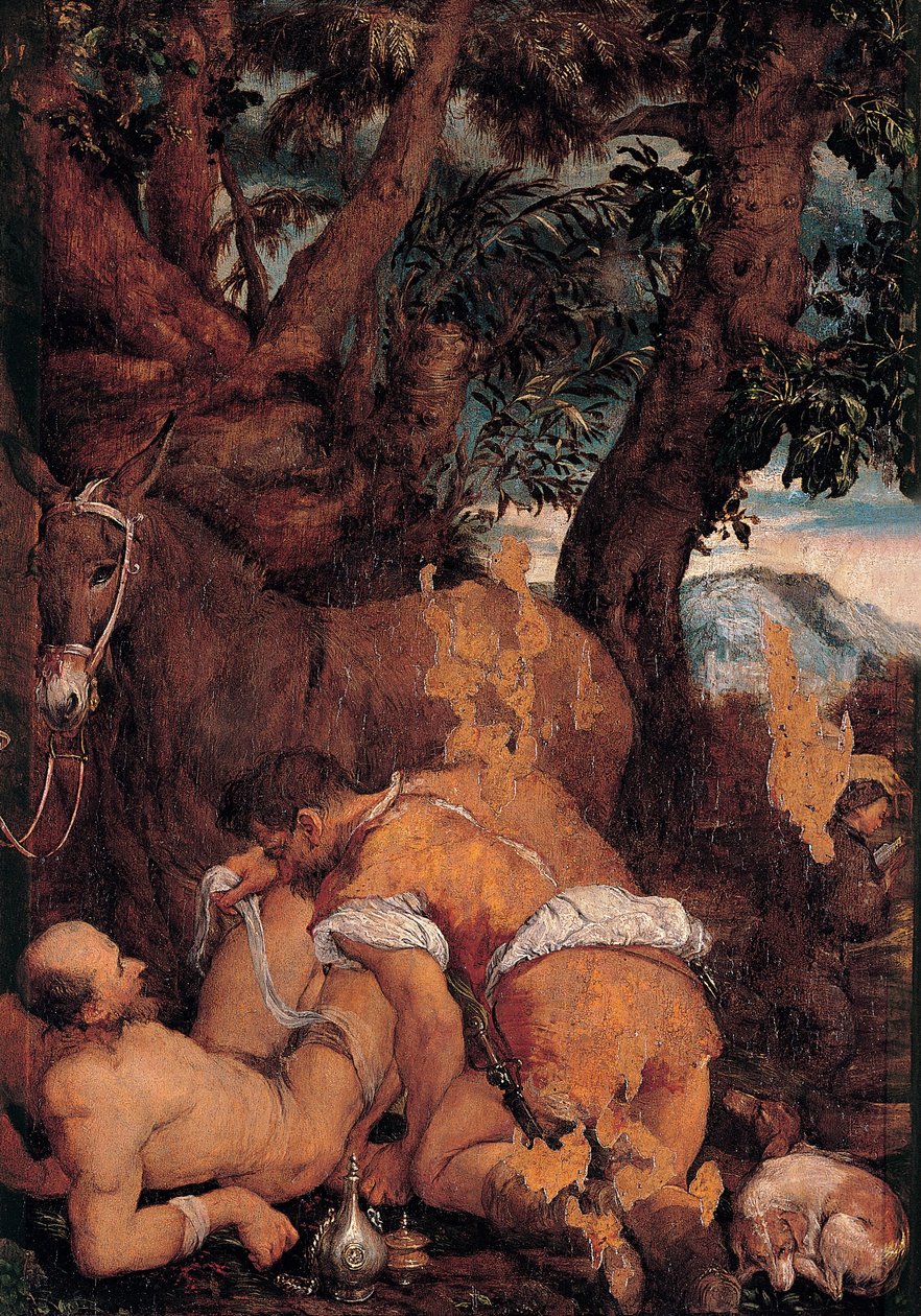 好撒玛利亚人 作者 哈科波·巴萨诺（Jacopo Bassano）