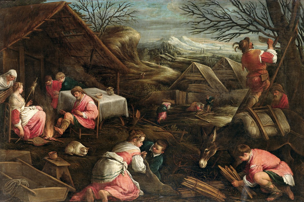 冬季 作者 哈科波·巴萨诺（Jacopo Bassano）