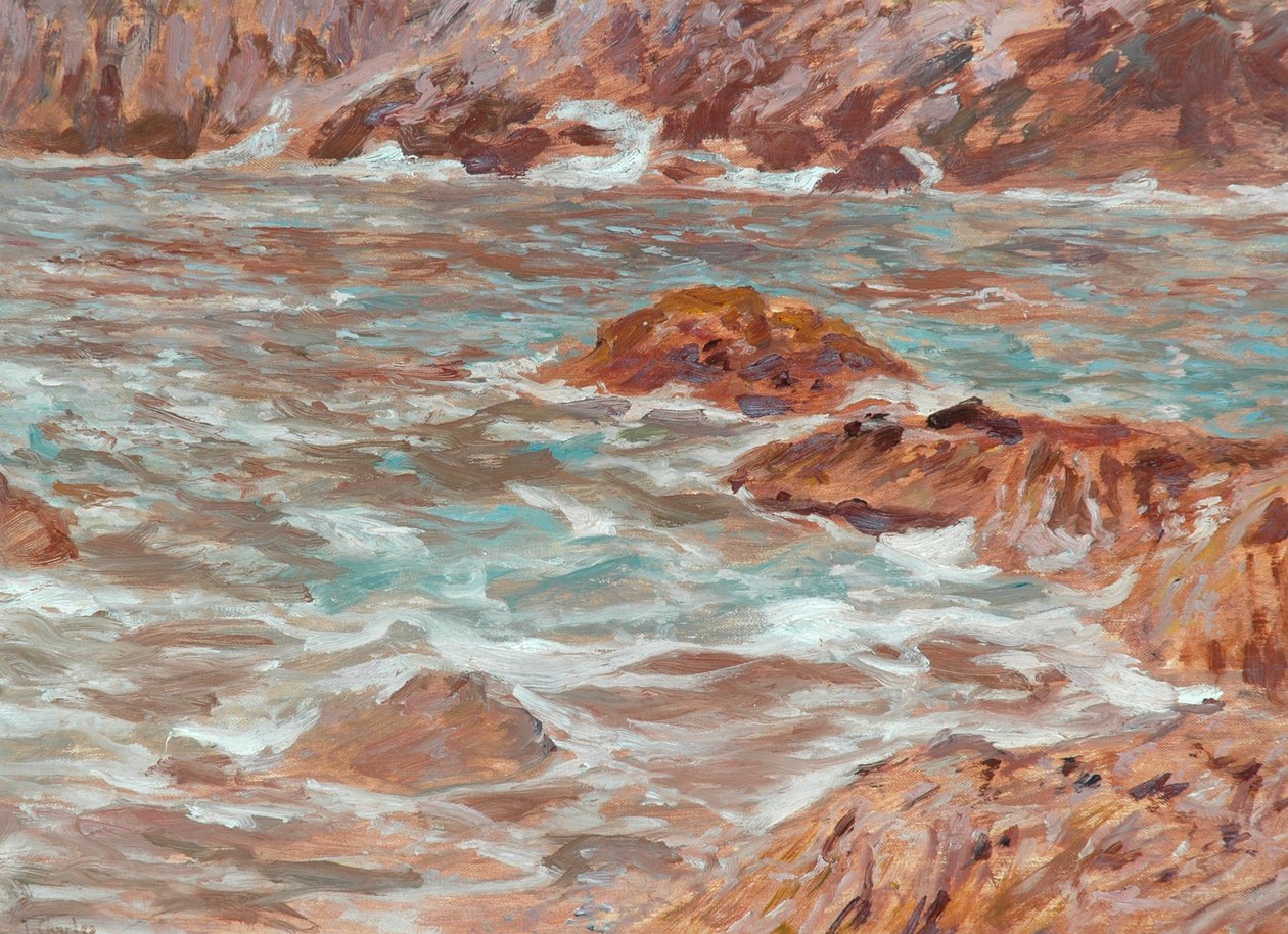 卡普里岛和海景 作者 詹姆斯·查尔斯