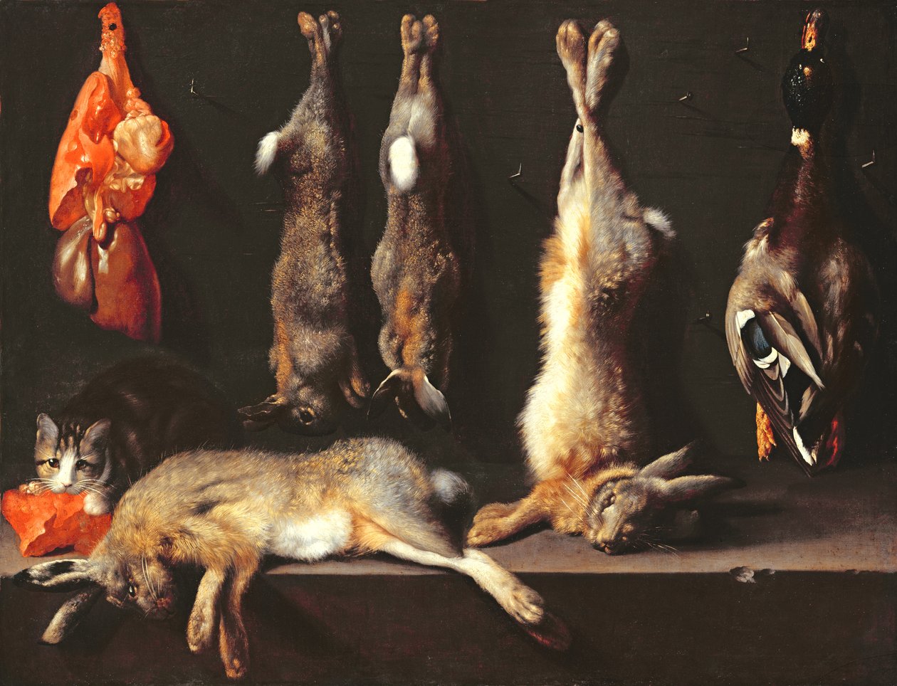 静物，游戏 作者 Jan Baptist Weenix