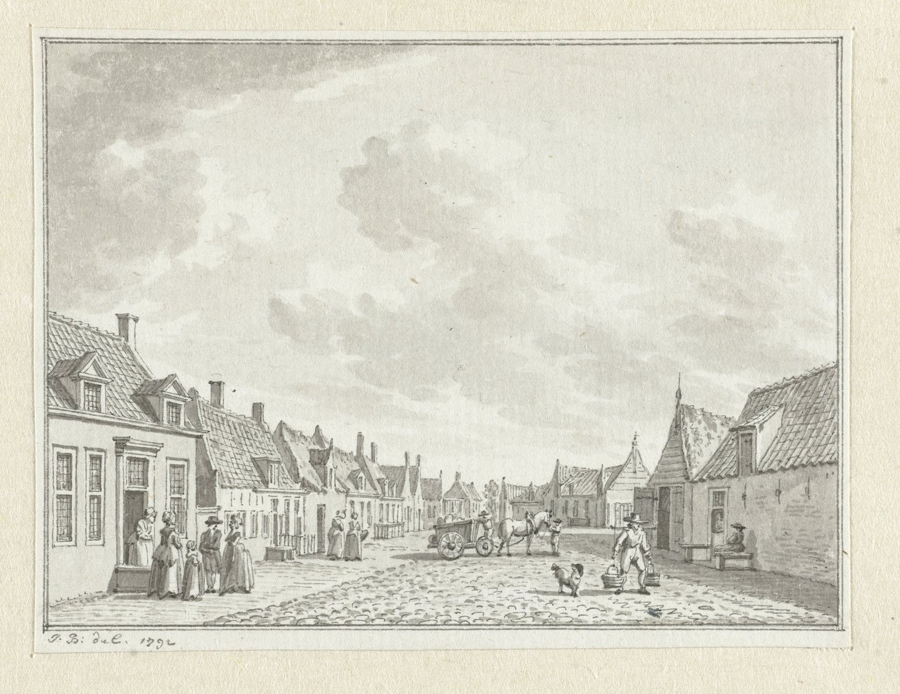 Zoutelande 景观 作者 扬·布特胡斯（Jan Bulthuis）