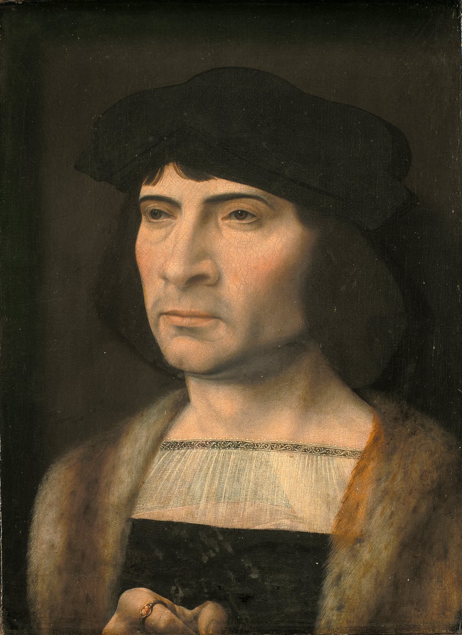 一个人的肖像 作者 扬·高萨特（Jan Gossaert）