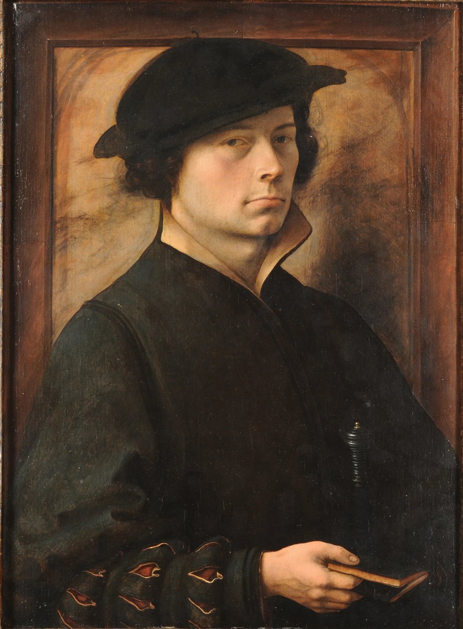 一位年轻人的肖像 作者 扬·高萨特（Jan Gossaert）
