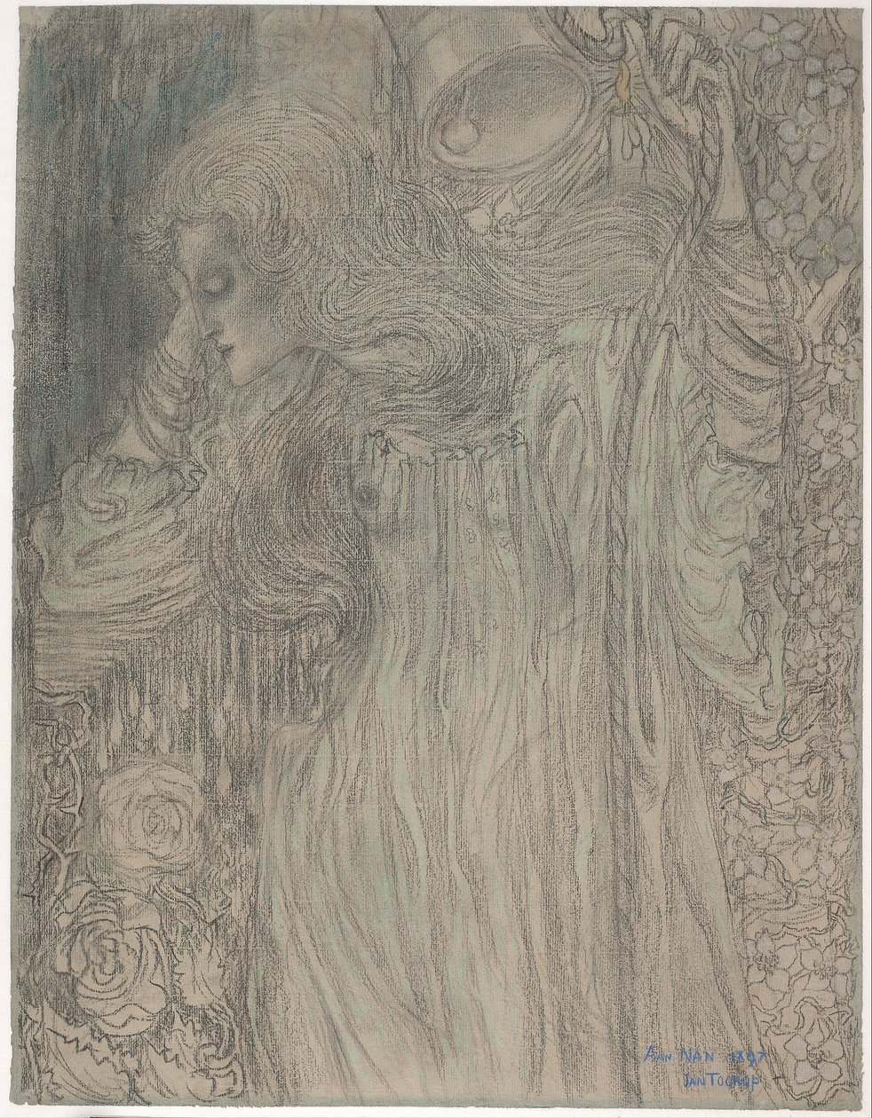 梦想家，1897年 作者 扬·图洛普