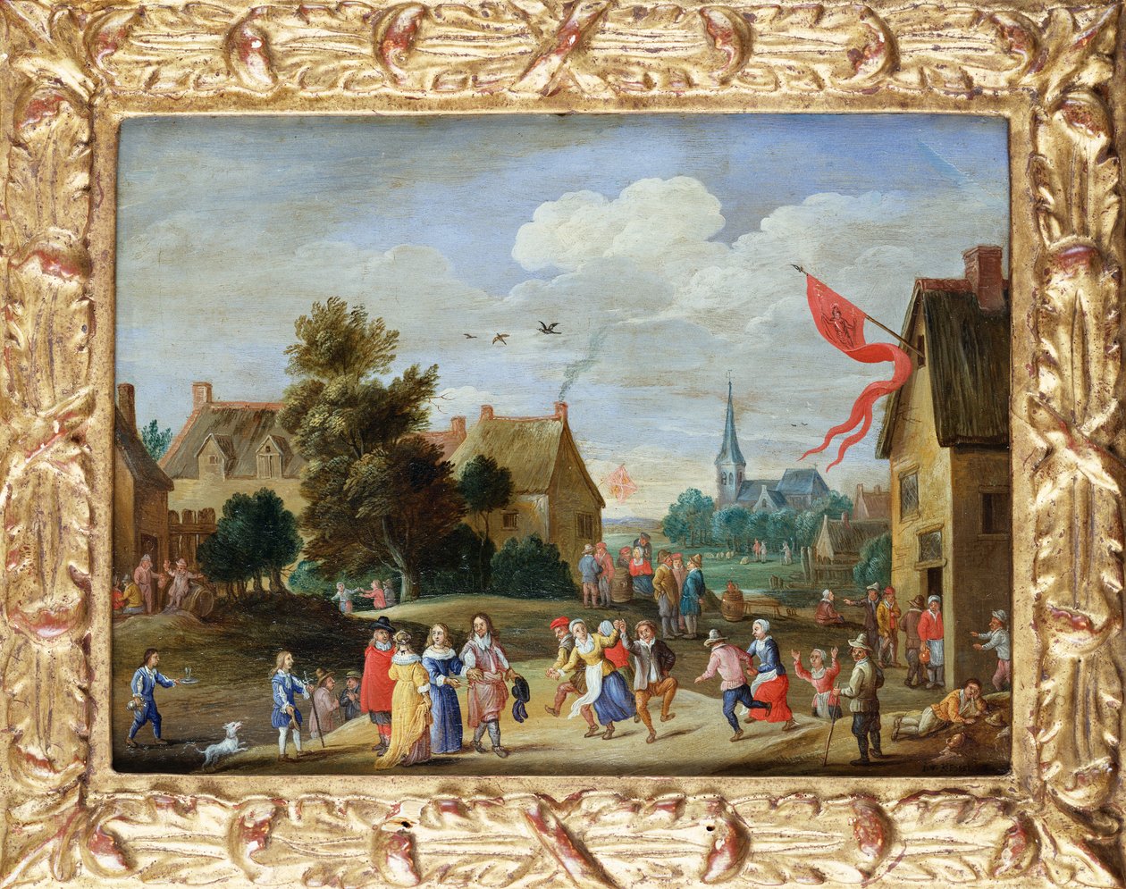凯尔麦斯村士绅 作者 扬·范·凯塞尔（Jan van Kessel）