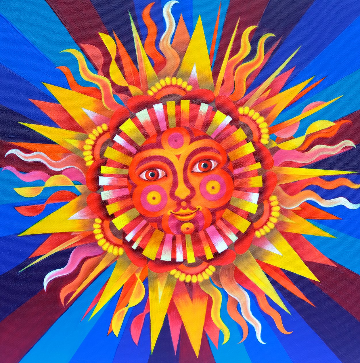太阳，2017年， 作者 简·塔特斯菲尔德