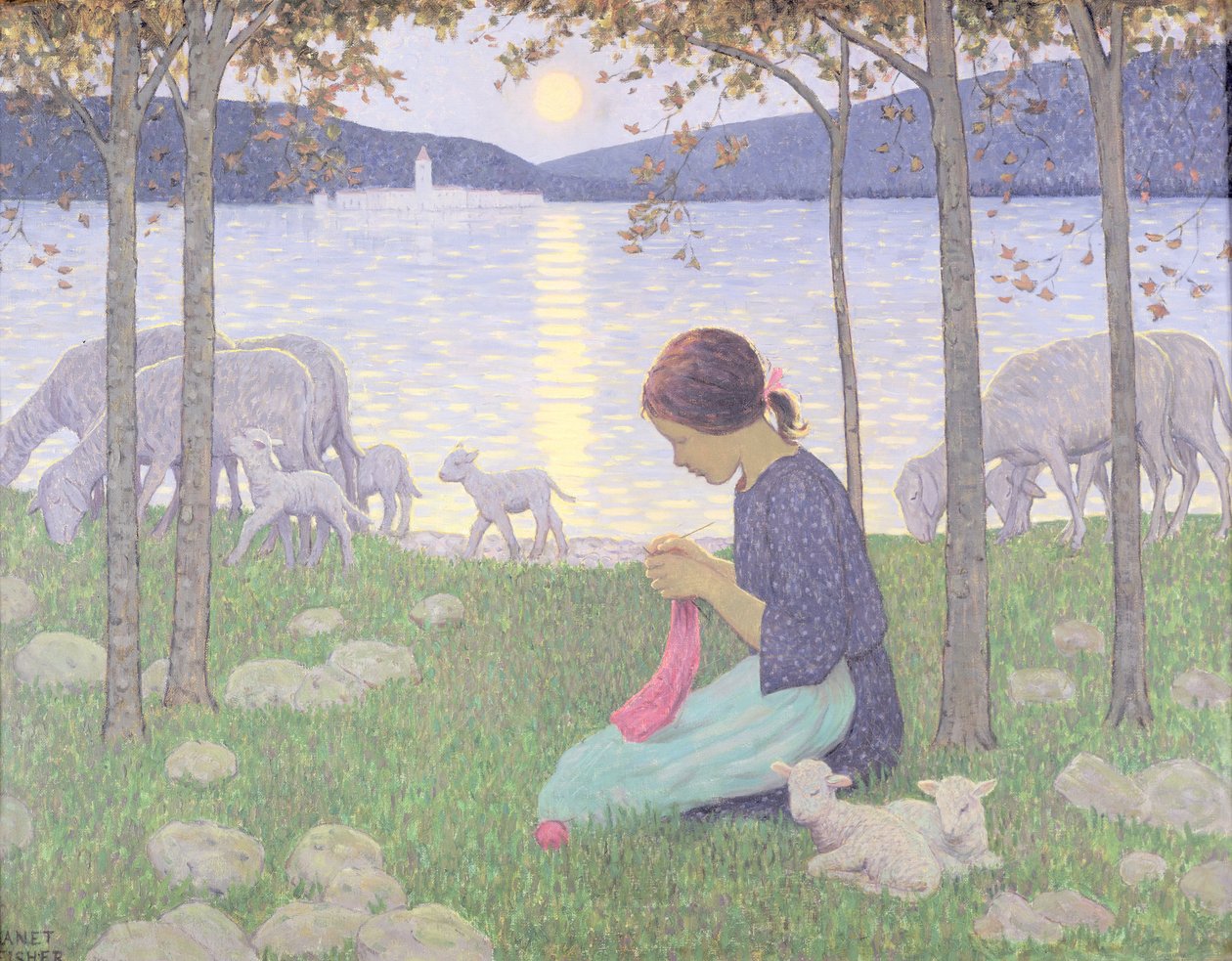 小牧羊女 作者 珍妮特·费希尔（Janet Fisher）