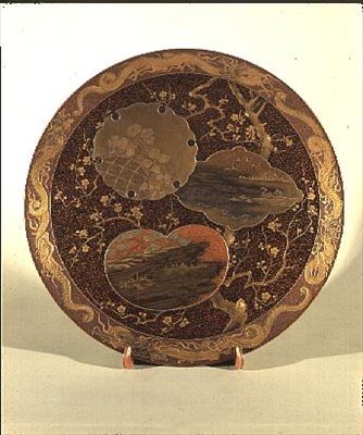 菜，c.1830（漆） 作者 日本学校