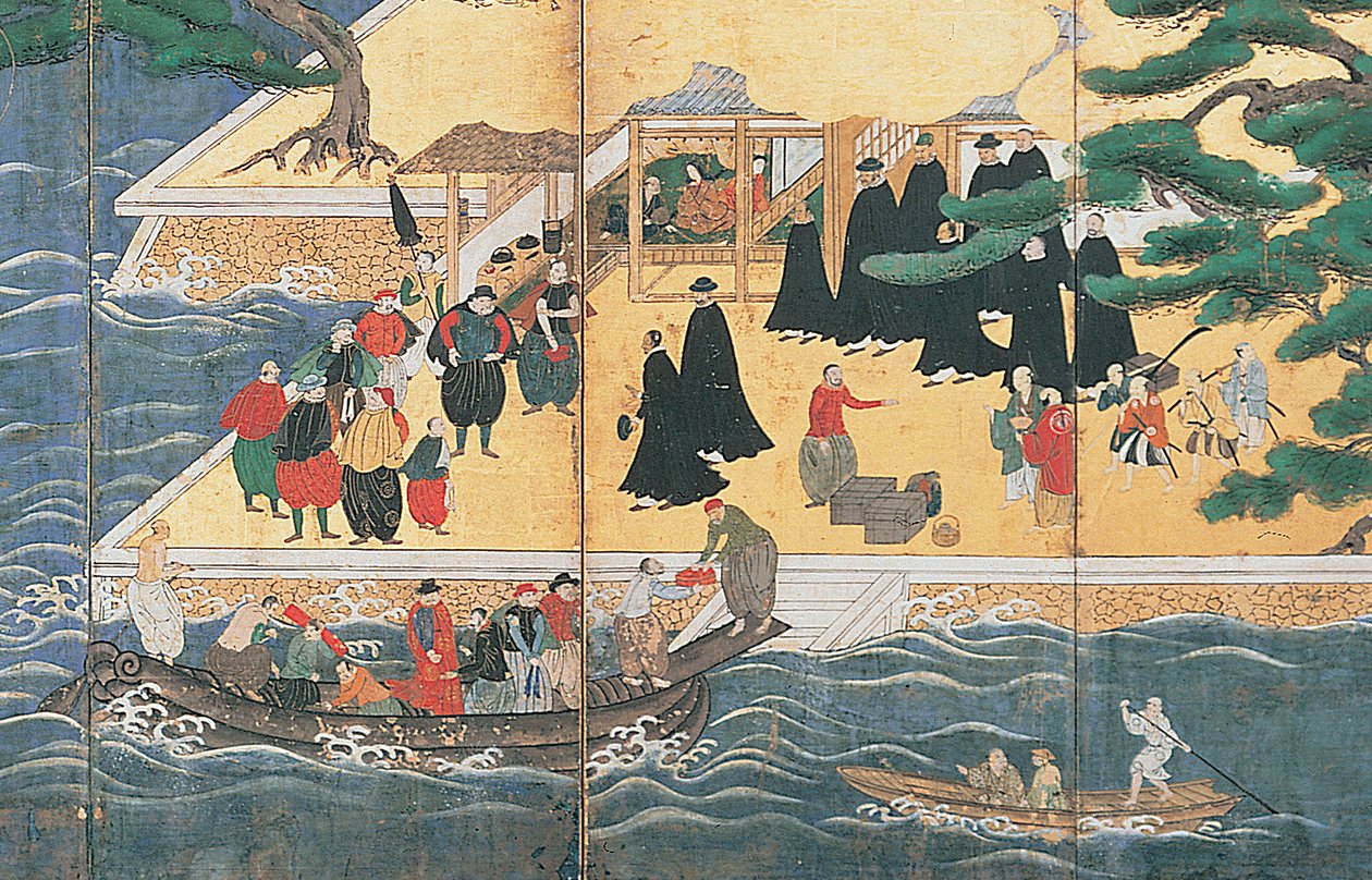 南蛮人的到来 作者 日本学校