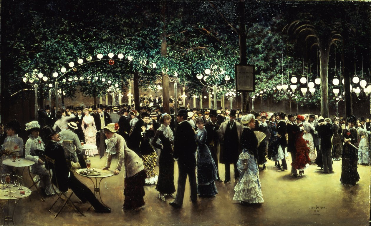 Le Bal Public，1880年 作者 让·贝罗