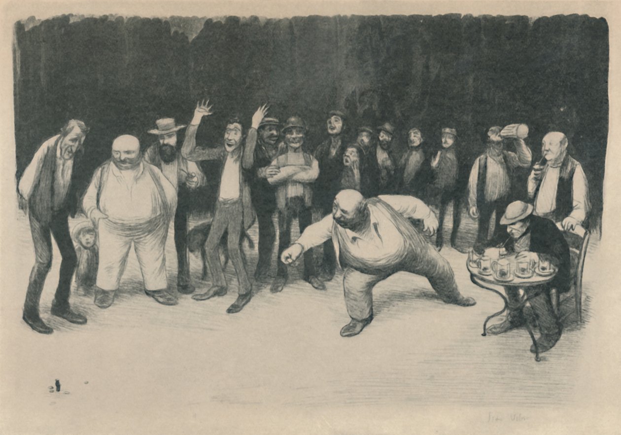 软木塞球员，1919年 作者 让·韦伯