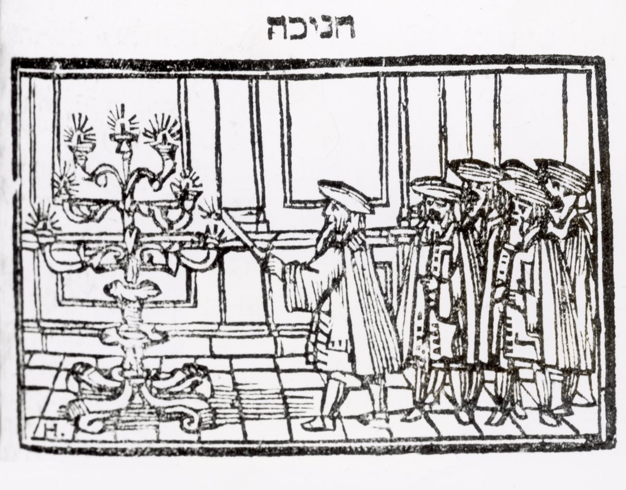 点亮Menorah 作者 犹太学校