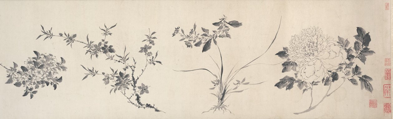 明朝四时花 作者 陈佳彦