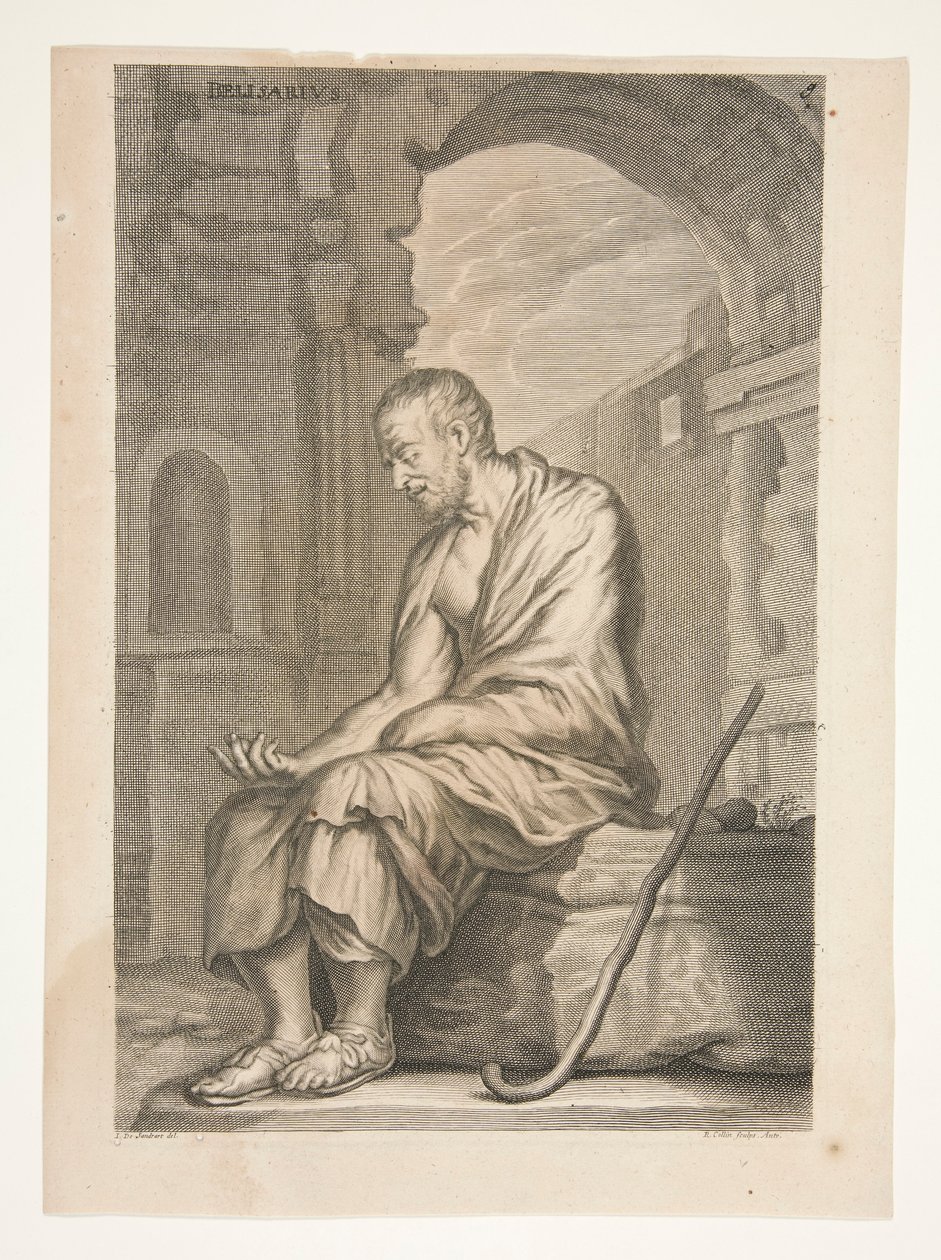 贝利撒留（Belisarius），选自 Sculpturae Veteris Admirata 作者 约阿希姆·冯·桑德拉特