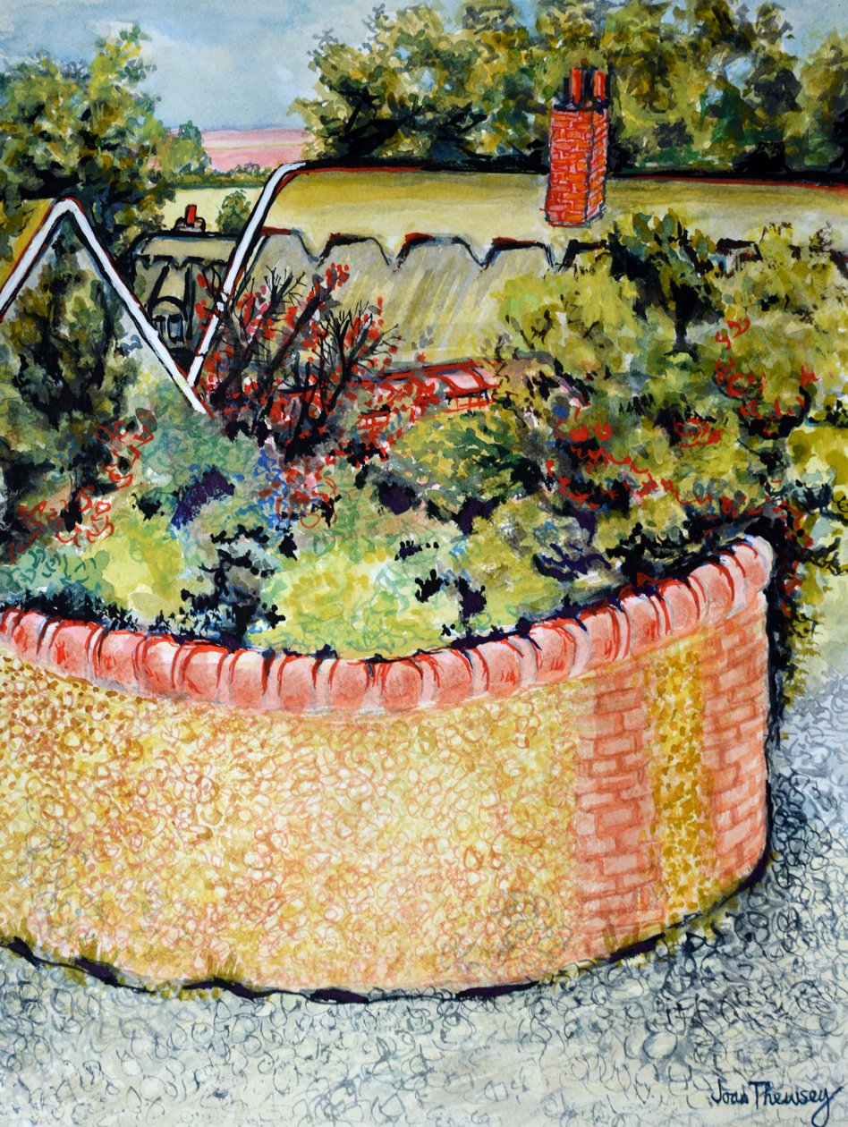 查看通过屋顶到田野，2010年 作者 琼·瑟西