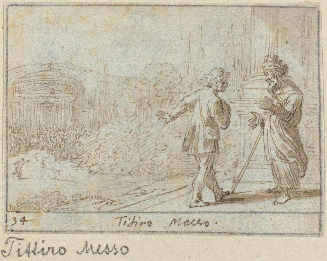 蒂特罗和梅索 作者 约翰·威廉·鲍尔（Johann Wilhelm Baur）