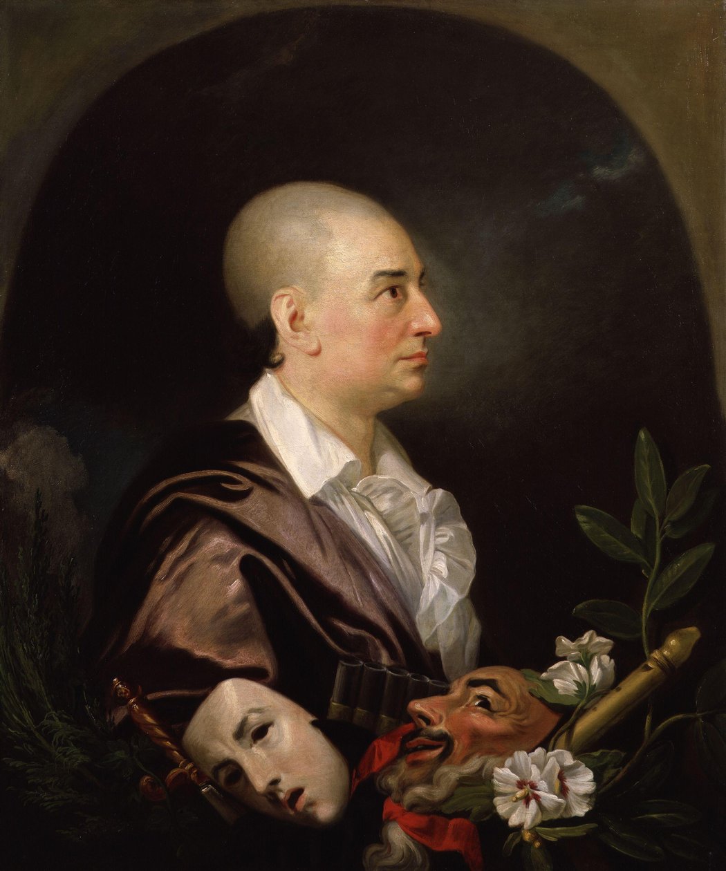 大卫-加里克肖像 作者 约翰·佐法尼（Johann Zoffany）