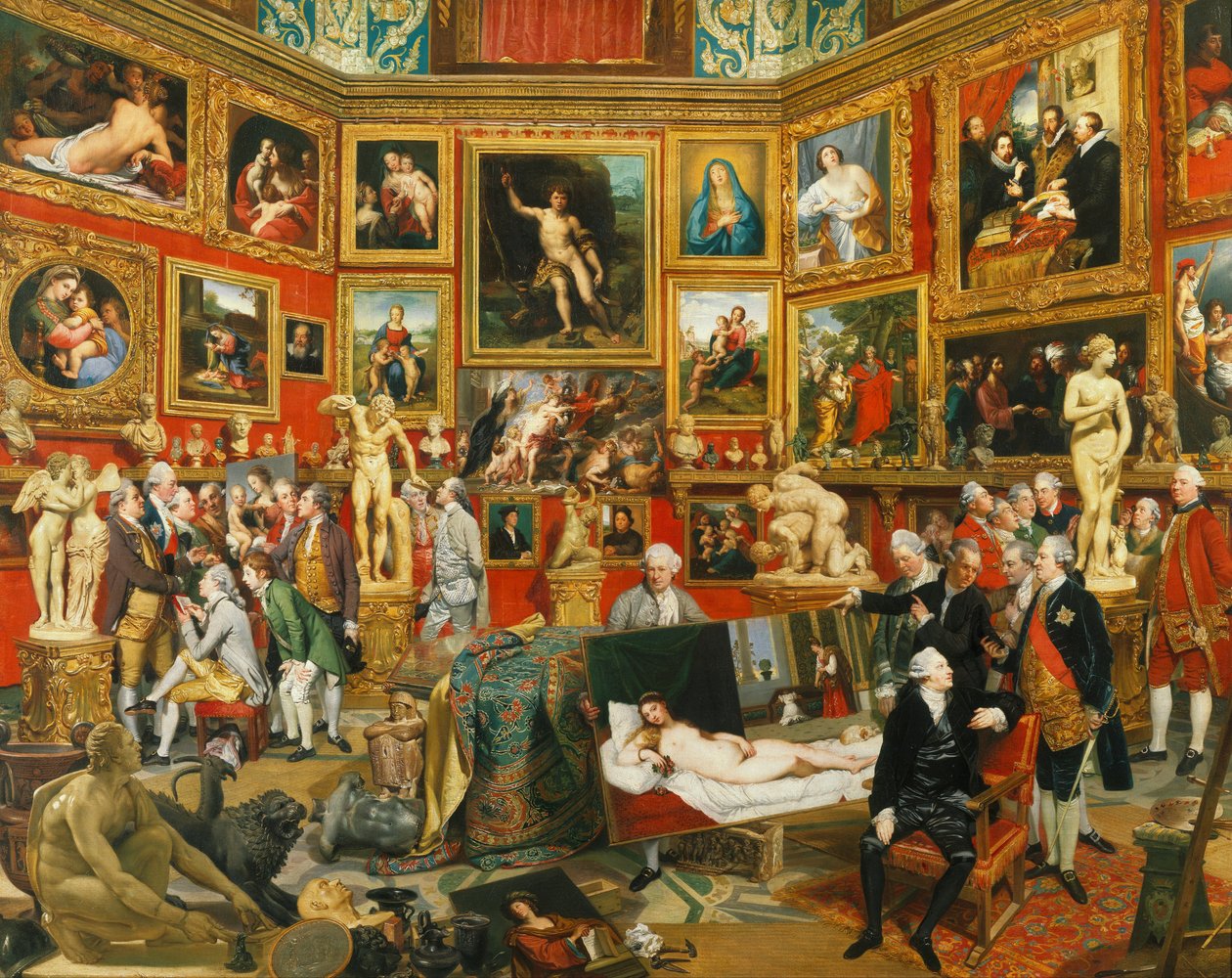 乌菲齐的部落 作者 约翰·佐法尼（Johann Zoffany）