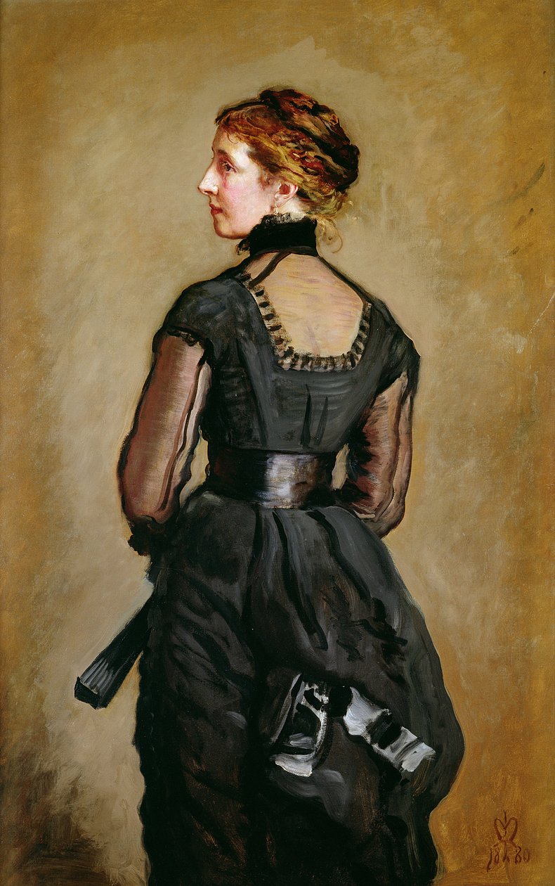 查理狄更斯的第二个女儿佩鲁吉尼夫人，1880年 作者 约翰·埃弗里特·米莱斯