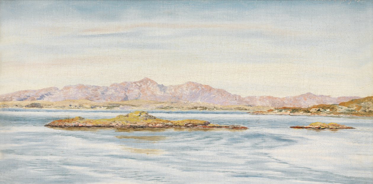 莫文山，1885年 作者 约翰·布雷特