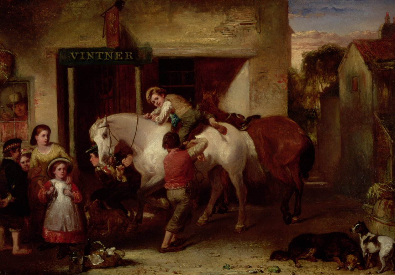 Vintner，1886年 作者 约翰·伯尔