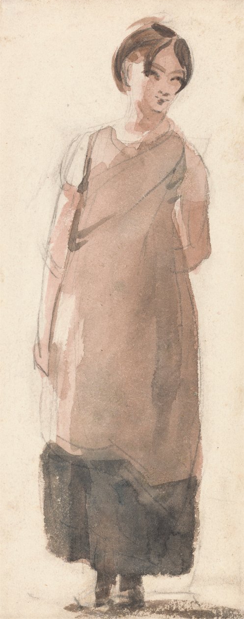 湖区乡村姑娘 作者 约翰·康斯特勃