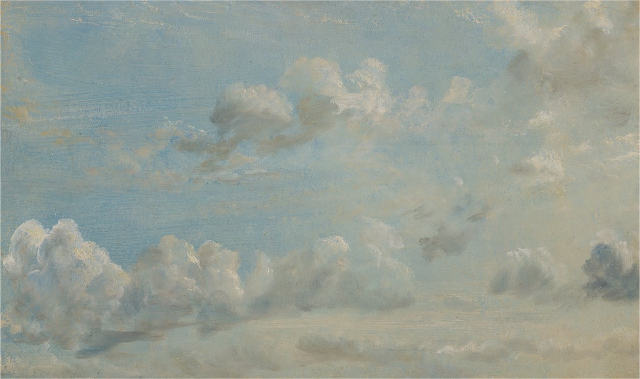 云研究，1822年。 作者 约翰·康斯特勃