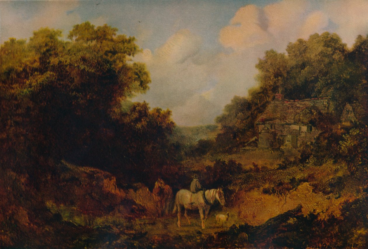 巷景》，1851年，1935年 作者 约翰·迪尔曼
