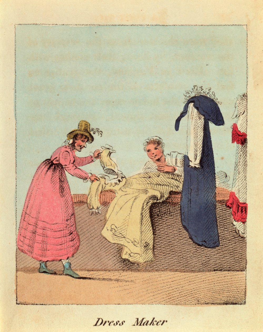 衣服制造者》，1818年 作者 约翰·哈里斯