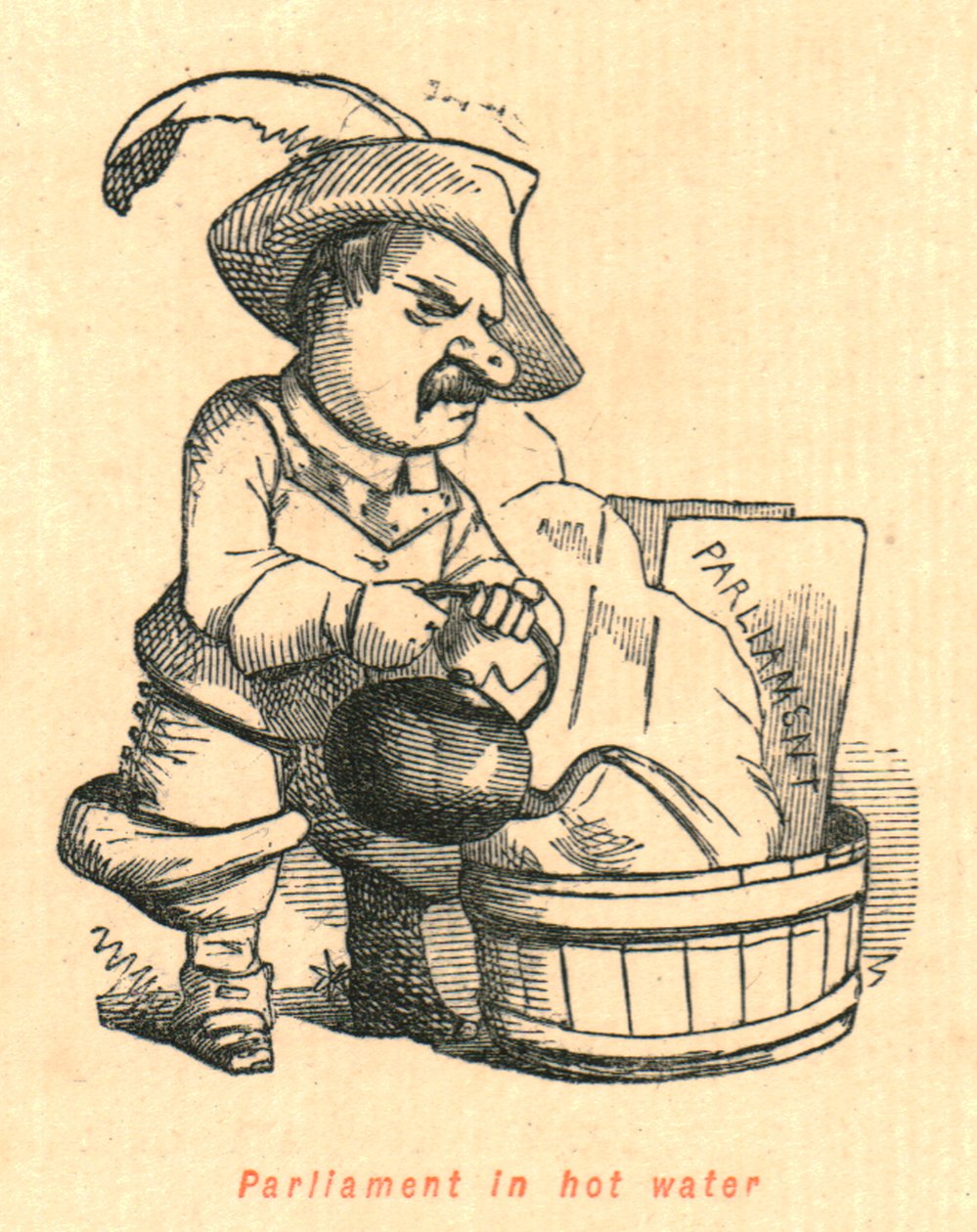 1897年的热水议会。 作者 约翰·里奇