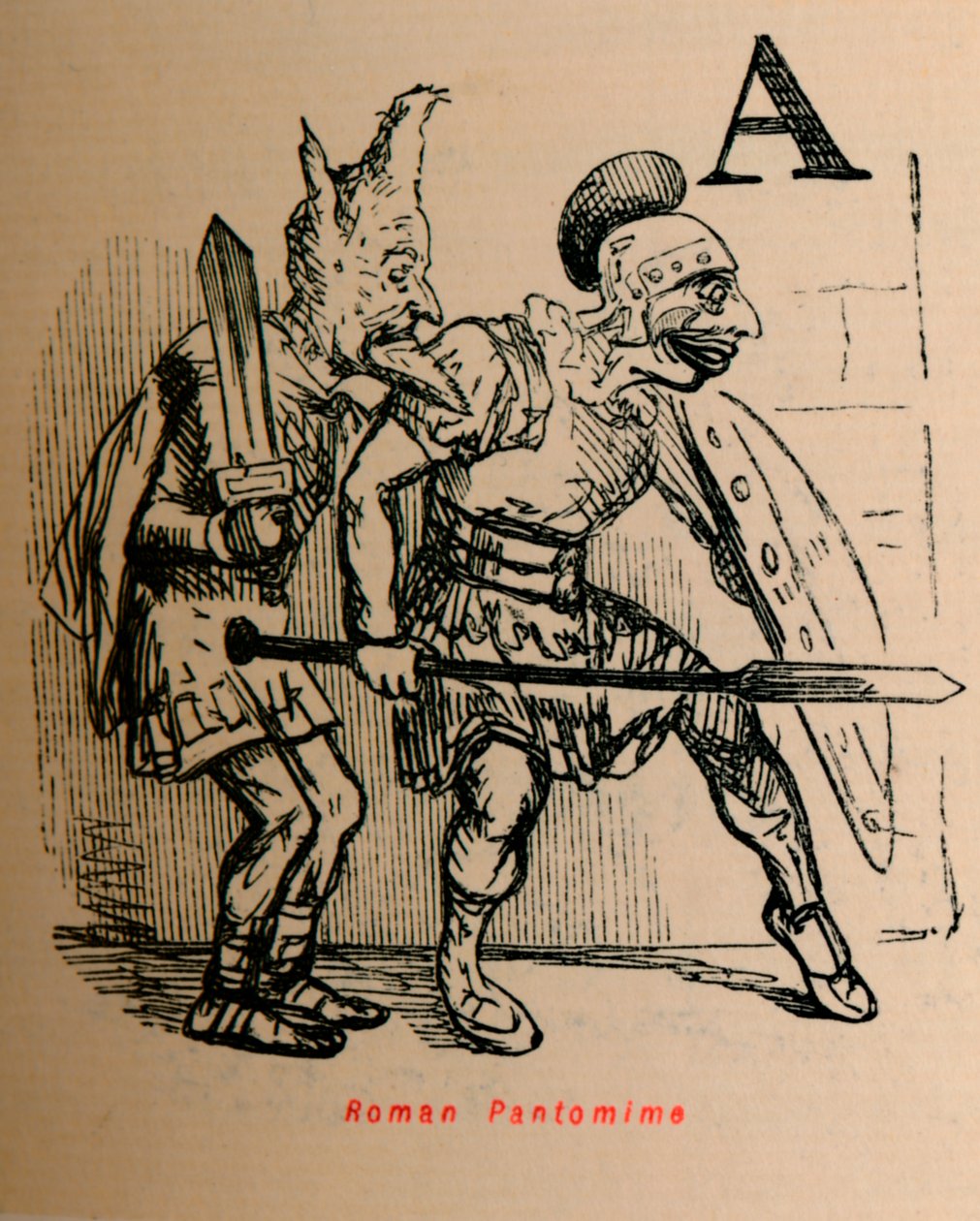 罗马手势，1852 作者 约翰·里奇
