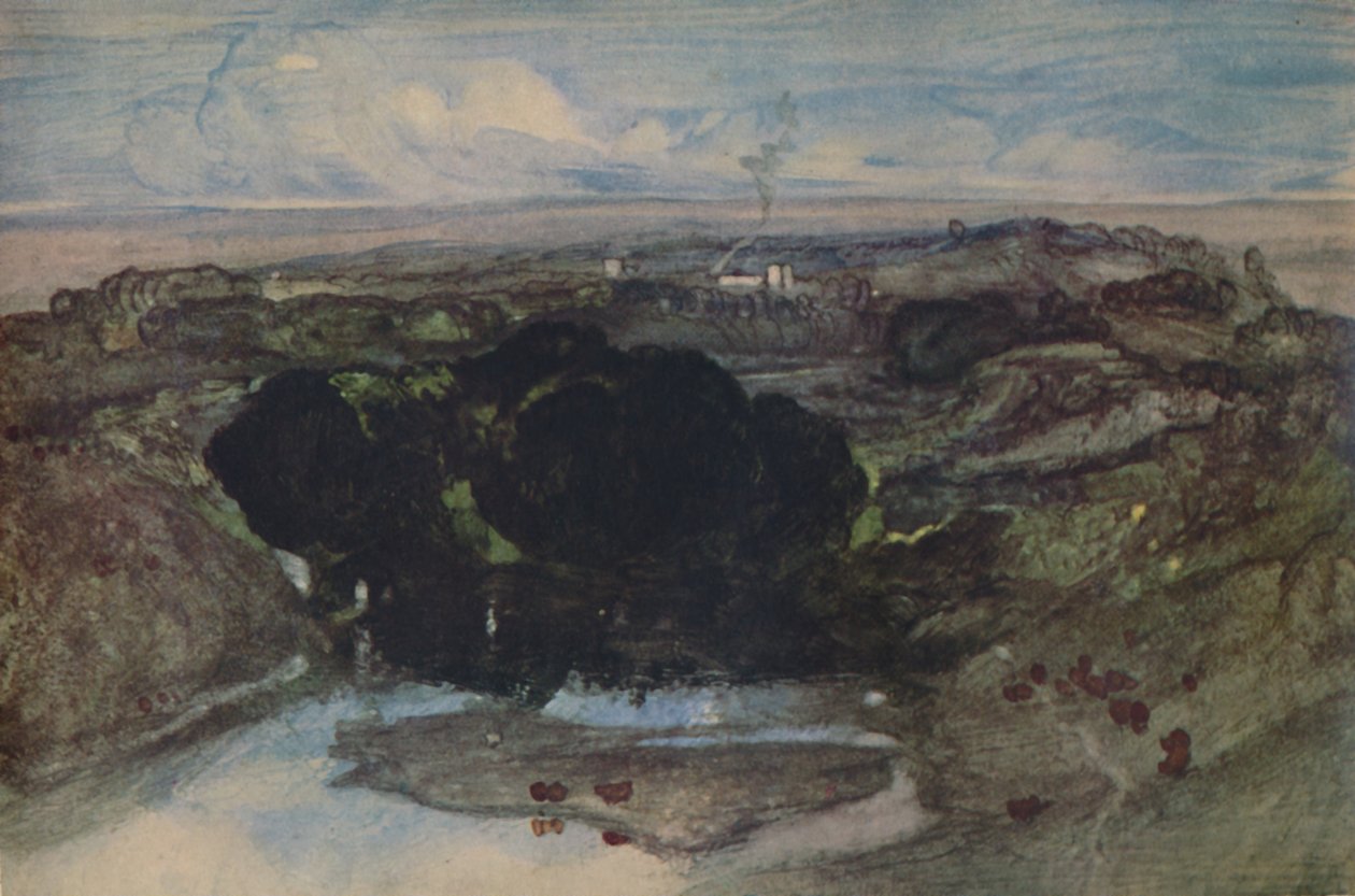 湖，1923年 作者 约翰·塞尔·科特曼