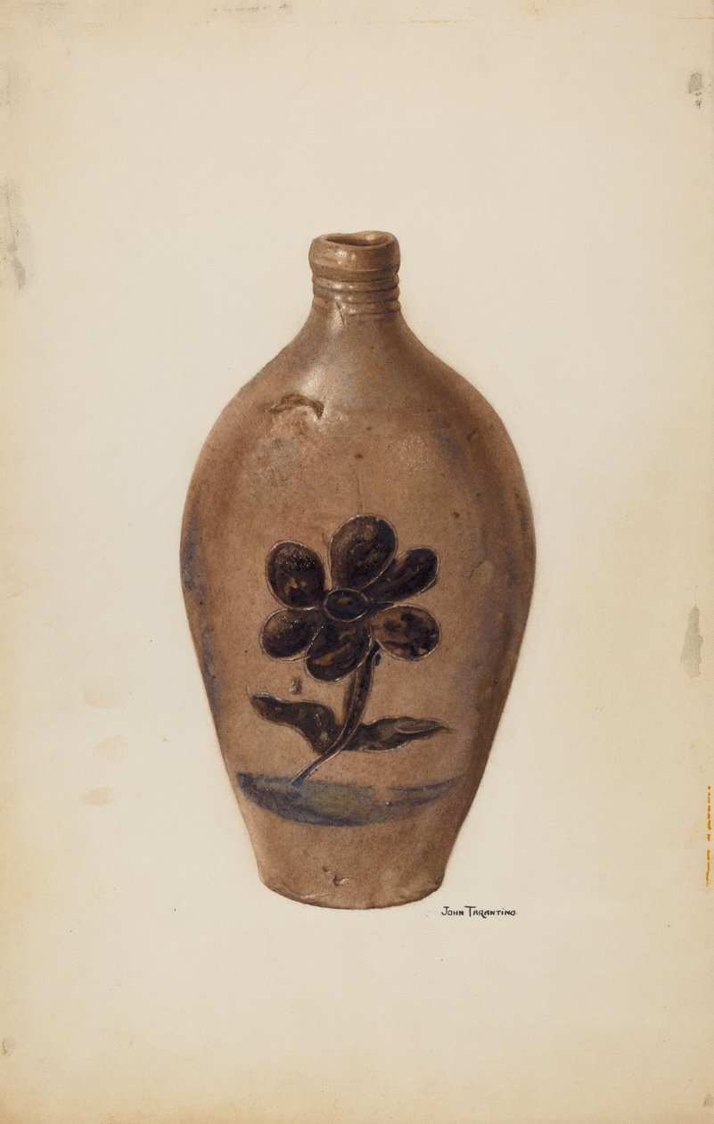 烧瓶，约1939年。 作者 约翰·塔伦蒂诺