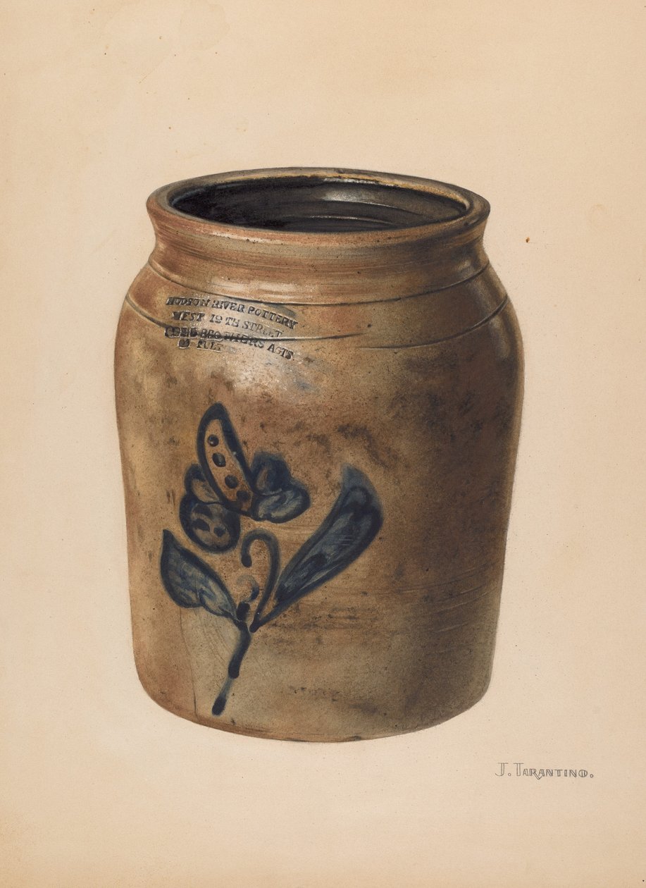 罐子，约1938年。 作者 约翰·塔伦蒂诺