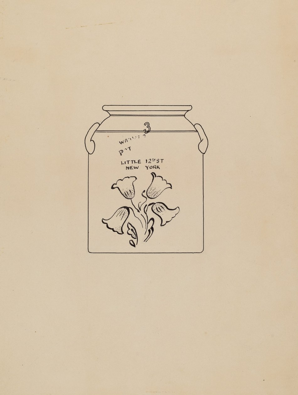 春天，约1940年。 作者 约翰·塔伦蒂诺