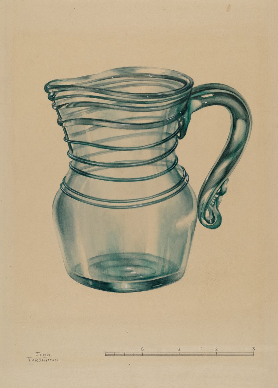 Pitcher，1937年。 作者 约翰·塔伦蒂诺