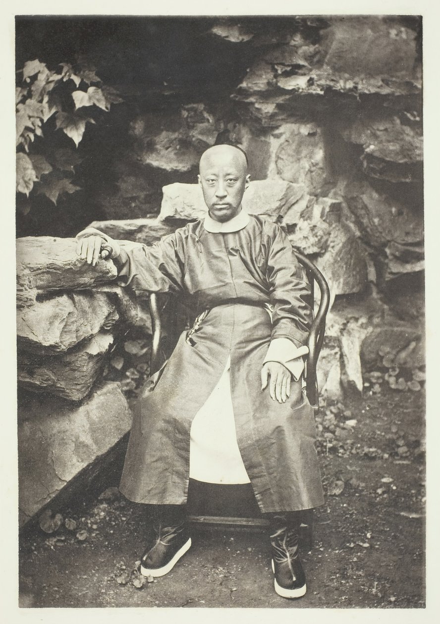 恭亲王，约1868年。 作者 约翰汤姆森