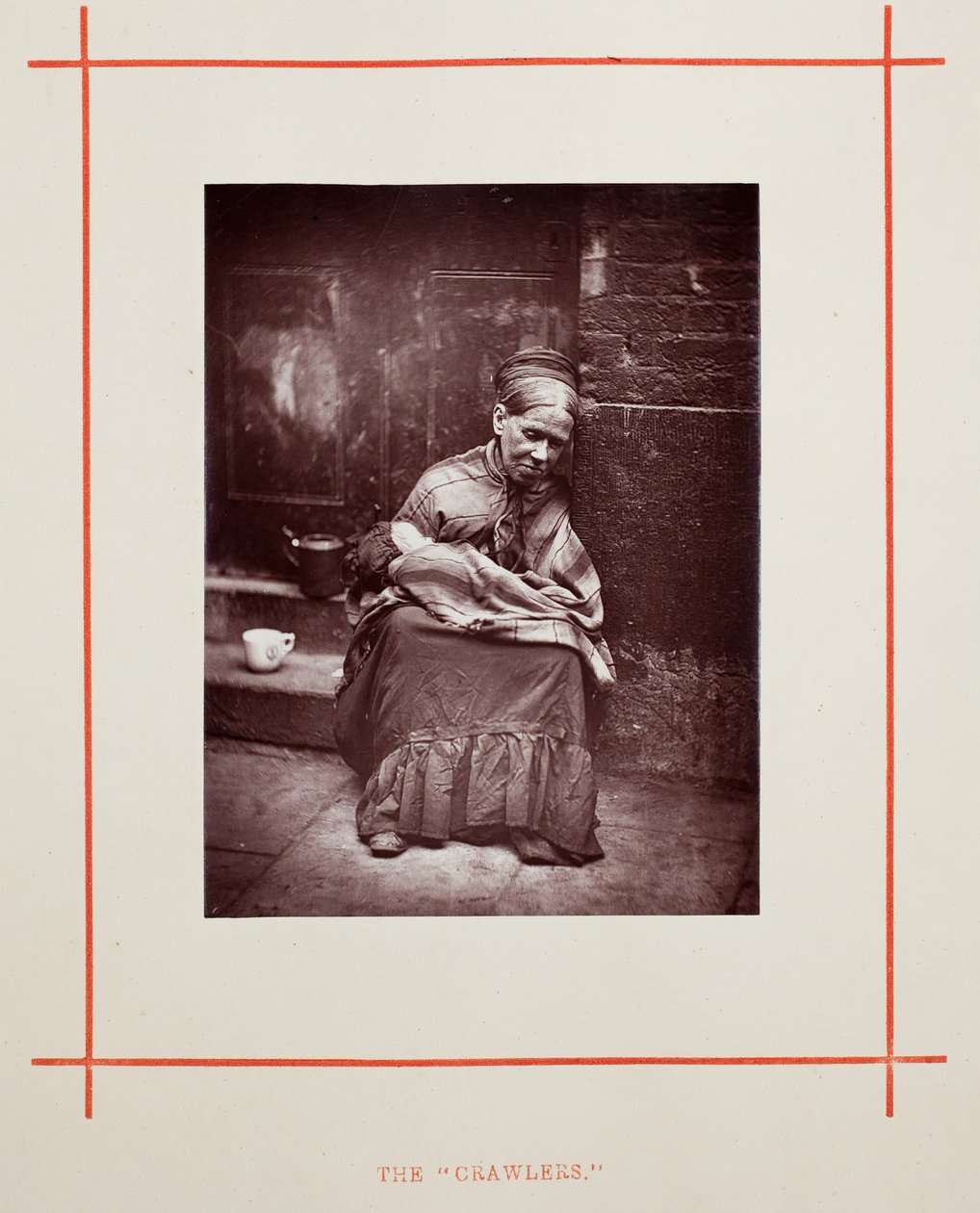爬行者》，1877年。 作者 约翰汤姆森
