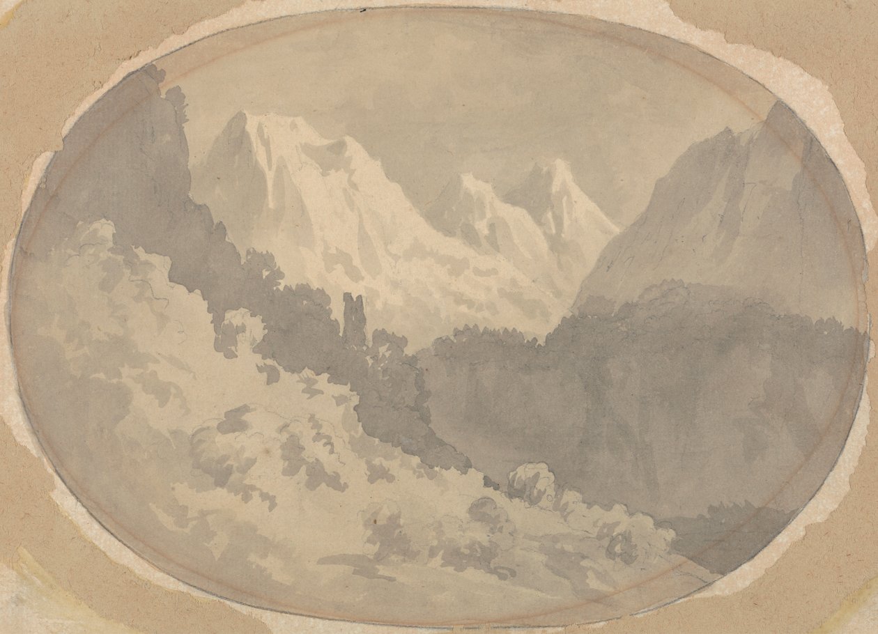 高山风景 作者 约翰·沃威克·史密斯