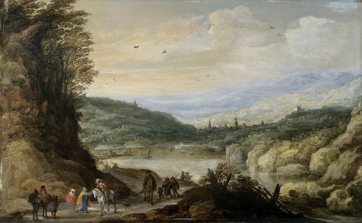 风景 作者 Joos或Josse de Momper